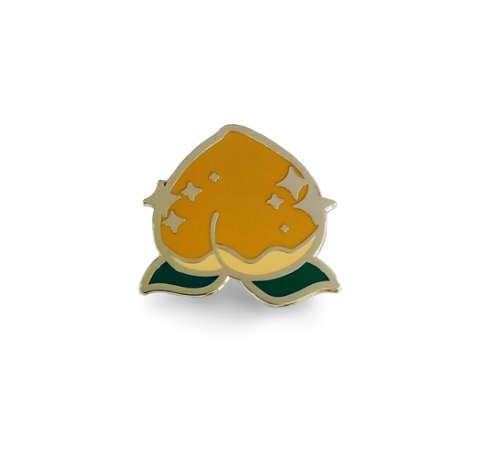 "Perfect Peach" Pin